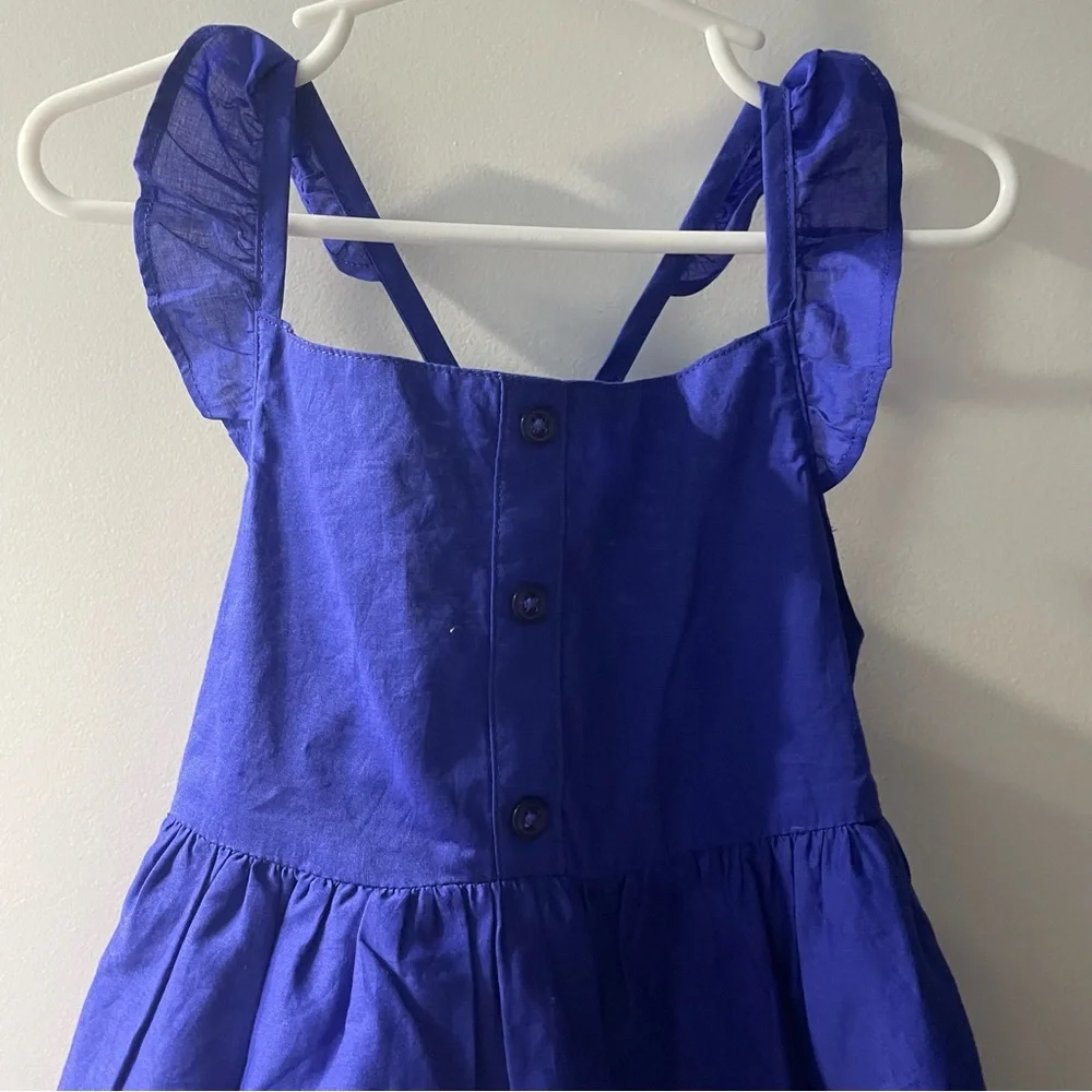 Gymboree Purple Dress with Rainbow and Sun Design